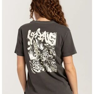 VANS Hi‎ Fives Womens Boyfriend Tee
 T-Shirt Woman’s Medium
